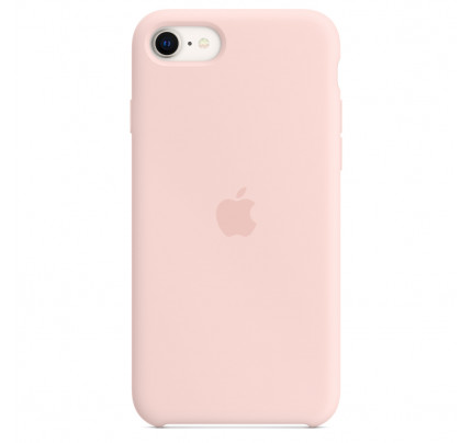 Apple Original MN6G3ZM/A Silicone Cover for iPhone 7/8/SE2020/SE2022 Chalk Pink