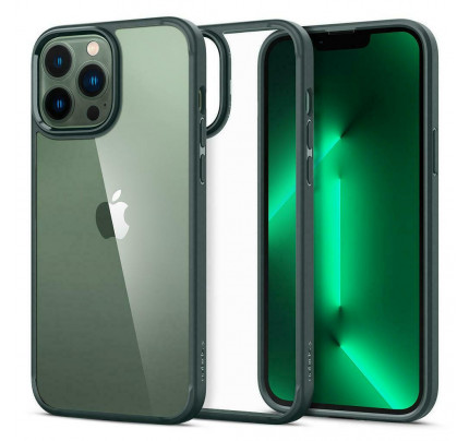 Spigen Ultra Hybrid Case ACS04560 iPhone 13 Pro Midnight Green