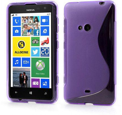 Θήκη ΤPU S-line για Nokia Lumia 625 purple