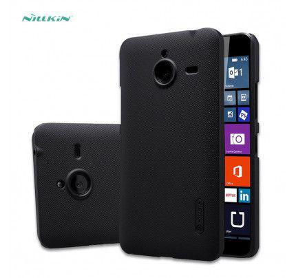 Θήκη Nillkin Frosted Back Cover Για Microsoft Lumia 640XL Black + Φιλμ Προστασίας Οθόνης
