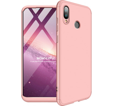 Θήκη OEM 360 Protection front and back full body για Huawei Honor Play pink