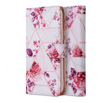 TECH-PROTECT WALLET IPHONE 7 / 8 / SE 2020 / 2022 FLORAL ROSE