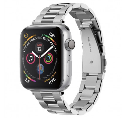 Spigen Modern Fit  Band Apple Watch 5/4/3/2/1 40/38mm Silver 061MP25943