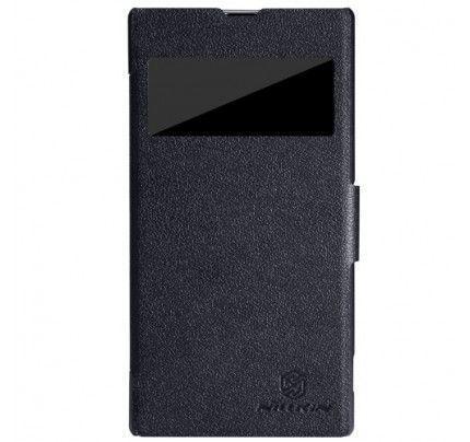 Θήκη Nillkin Sparkle Folio Black-Grey για Sony  Xperia Z1 Honami