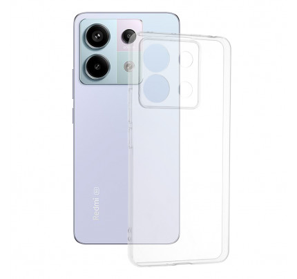 Techsuit - Clear Silicone - Xiaomi Redmi Note 13 Pro 5G / Poco X6 - Transparent