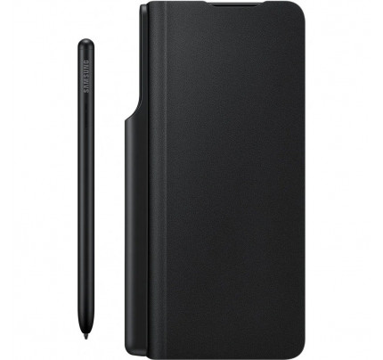 Samsung EF-FF92PCB Original Flip Cover with Pen for Galaxy Z Fold 3 Black