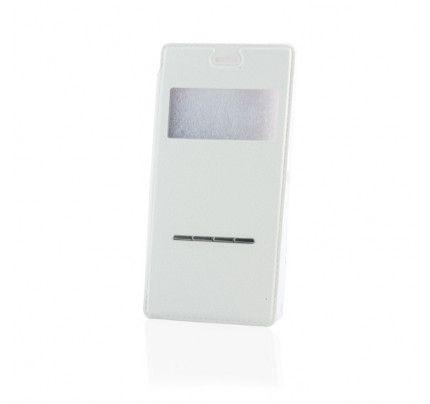 Θήκη Smart Slide για Samsung Galaxy S5 G800F Mini white