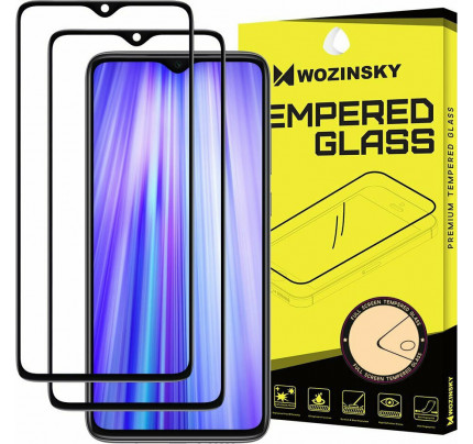 Wozinsky Full Glue Full Face Tempered Glass Black Xiaomi Redmi Note 8 Pro (2 TEMAXIA )