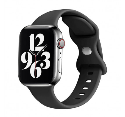 Techsuit Watchband W031 Apple Watch 1 / 2 / 3 / 4 / 5 / 6 / 7 / SE (38mm / 40 mm / 41 mm)  Black