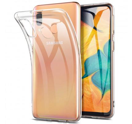 Θήκη OEM TPU Slim για Samsung Galaxy A30 διάφανη 