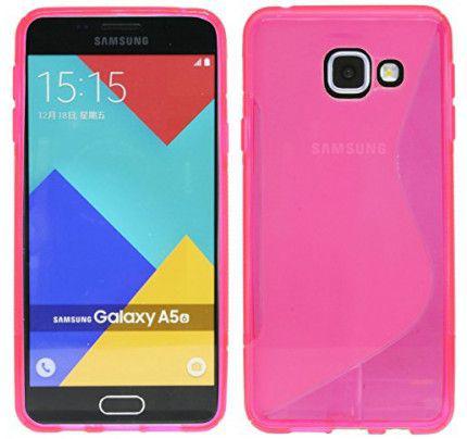 Θήκη TPU S-Line για Samsung Galaxy A5 2016 A510 ροζ χρώματος