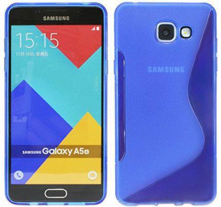 Θήκη TPU S-Line για Samsung Galaxy A5 2016 A510 μπλε χρώματος