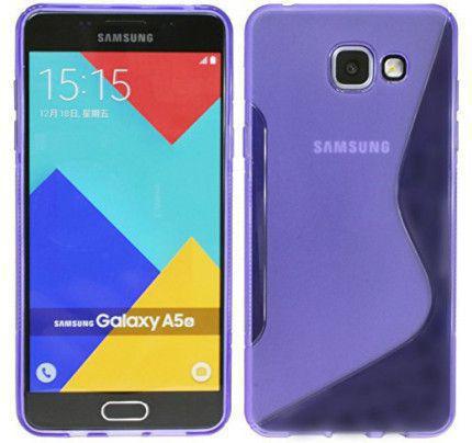 Θήκη TPU S-Line για Samsung Galaxy A5 2016 A510 μωβ χρώματος