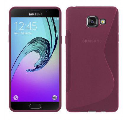 Θήκη TPU S-Line για Samsung Galaxy A5 2016 A510 κόκκινου χρώματος