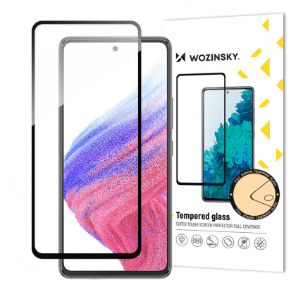Wozinsky Full Glue Tempered Glass Samsung Galaxy A54 5G 9H Full Screen Tempered Glass with Black Frame