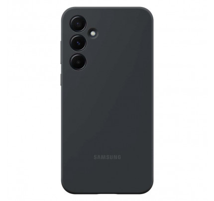 EF-PA556TBE Samsung Silicone Cover for Galaxy A55 5G Black