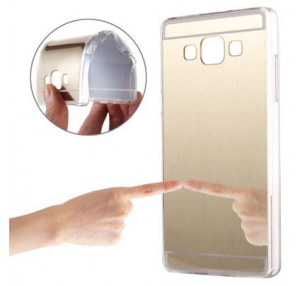 Θήκη Jelly Mirror για Samsung Galaxy J3 / J3 2016 J320 χρυσού χρώματος