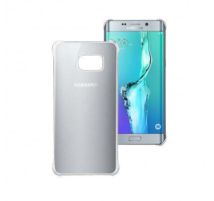 Samsung Glossy Cover EF-QG928MSE S6 Edge + silver