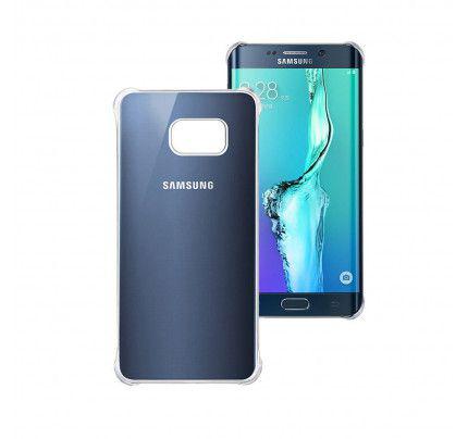 Samsung Glossy Cover EF-QG928MBE S6 Edge + blue black