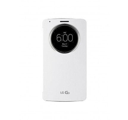 Θήκη LG Quick Window Circle G3 CCF-340 για LG G3 D855 White