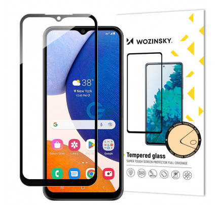 Wozinsky Full Glue Tempered Glass Samsung Galaxy A14 5G / A14 9H Full Screen Tempered Glass With Black Frame