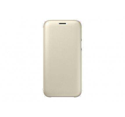 Samsung Flip Wallet Cover EF-WJ530CFE Galaxy J5 2017 (J530) χρυσού χρώματος