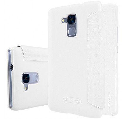 Θήκη Nillkin Sparkle Folio για Huawei Honor 7 Lite λευκού χρώματος