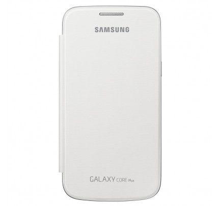 Θήκη Samsung Flip Cover EF-FG350NW for Galaxy Core Plus White