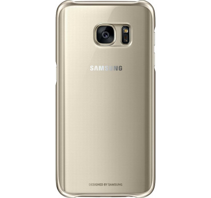 Samsung Clear Cover EF-QG935CFEGWW Galaxy S7 Edge G935F Gold