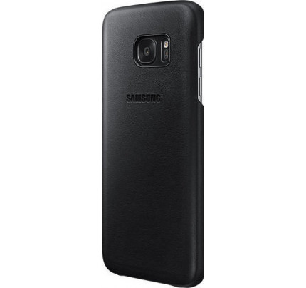 Samsung EF-VG935LBE Leather Cover για Galaxy S7 Edge G935 Black ( Δερμάτινη)