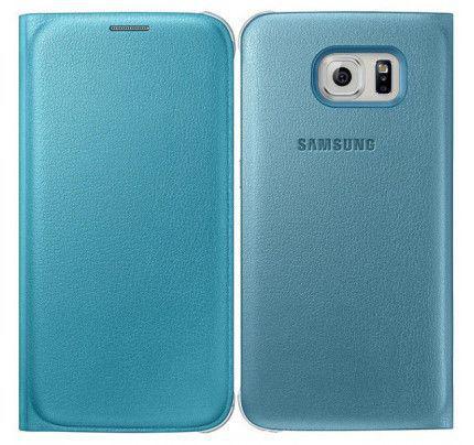 Samsung EF-WG920PLE Flip Wallet PU Galaxy S6 Blue
