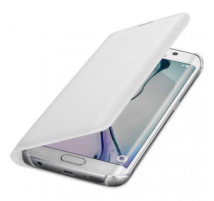 Samsung EF-WG925PWE Flip Wallet PU Galaxy S6 Edge White