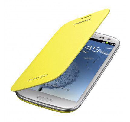 Samsung Flip Cover  EFC-1G6FYECSTD for Galaxy S3 i9300 Yellow