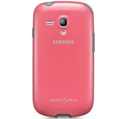 Samsung EFC-1M7BPEGSTD Clip On Case Pink για Samsung Galaxy S III mini i8190