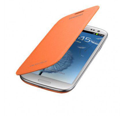 Samsung Flip Cover  EFC-1G6FOECSTD for Galaxy S3 i9300 Orange
