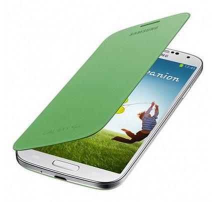 Θήκη Samsung Flip Cover για Samsung Galaxy S4 i9500 in Green  EF-FI950BGEG Original