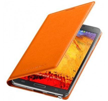 Samsung Flip Wallet Orange for Samsung Note 3 N9005 EF-WN900 
