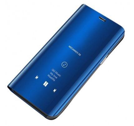 Θήκη OEM Clear View Standing Cover για Samsung Galaxy J7 2017 J730 blue