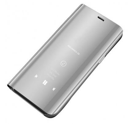 Θήκη OEM Clear View Standing Cover για Xiaomi Redmi Note 5 silver