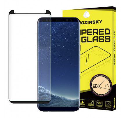 Tempered Glass 5D Full Glue Super Tough Full Coveraged with Frame for Samsung Galaxy Note 9 N960 black