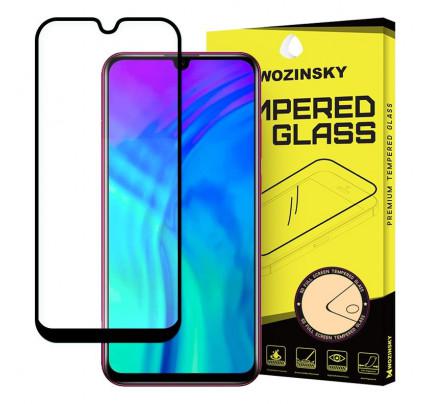 Wozinsky Tempered Glass Full Glue Super Tough Full Coveraged with Frame Case Friendly for Honor 20 black