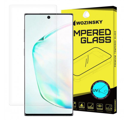 Wozinsky Tempered Glass UV screen protector 9H for Samsung Galaxy Note 10 Plus (in-display fingerprint sensor friendly) - without glue and LED lamp