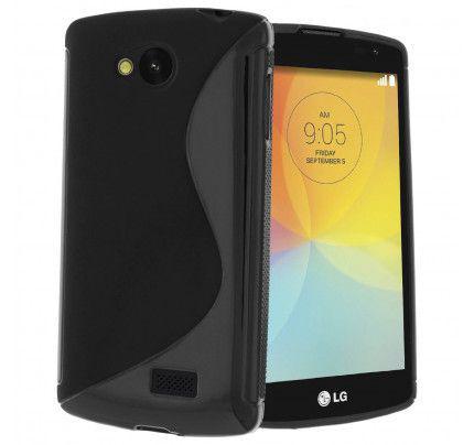 Θήκη TPU S-Line για LG F60 black