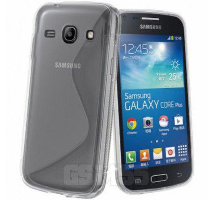 Θήκη TPU S-Line για Samsung Galaxy Core Plus G3500 διάφανη