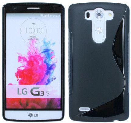 Θήκη TPU S-Line για LG G3S / G3 Mini μαύρου χρώματος