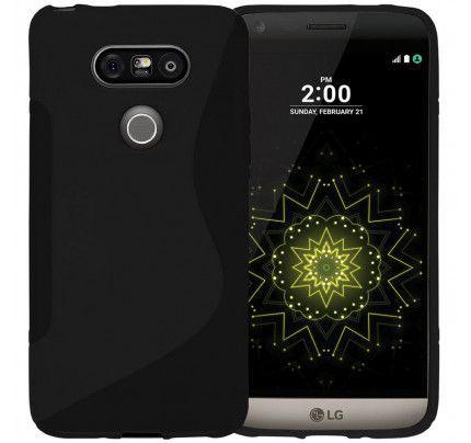 Θήκη TPU S-Line για LG G5 μαύρου χρώματος