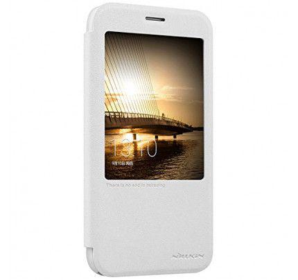 Θήκη Nillkin Spakle S-view Folio για Huawei G8 white
