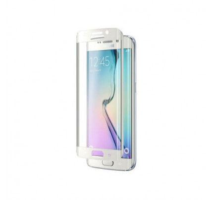 Φιλμ Προστασίας Οθόνης Tempered Glass Full Face (άθραυστο ) 9H για Samsung Galaxy S6 Edge G925 white
