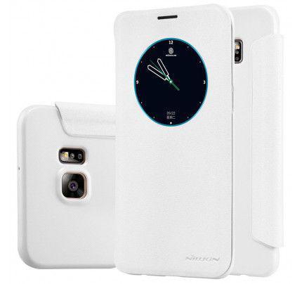 Θήκη Nillkin Sparkle S-View για Samsung Galaxy S6 Edge Plus G928 White
