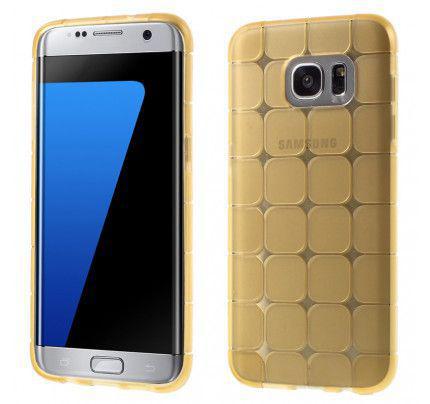 Θήκη TPU Rubik"s για Samsung Galaxy S7 Edge G935 χρύσου χρώματος